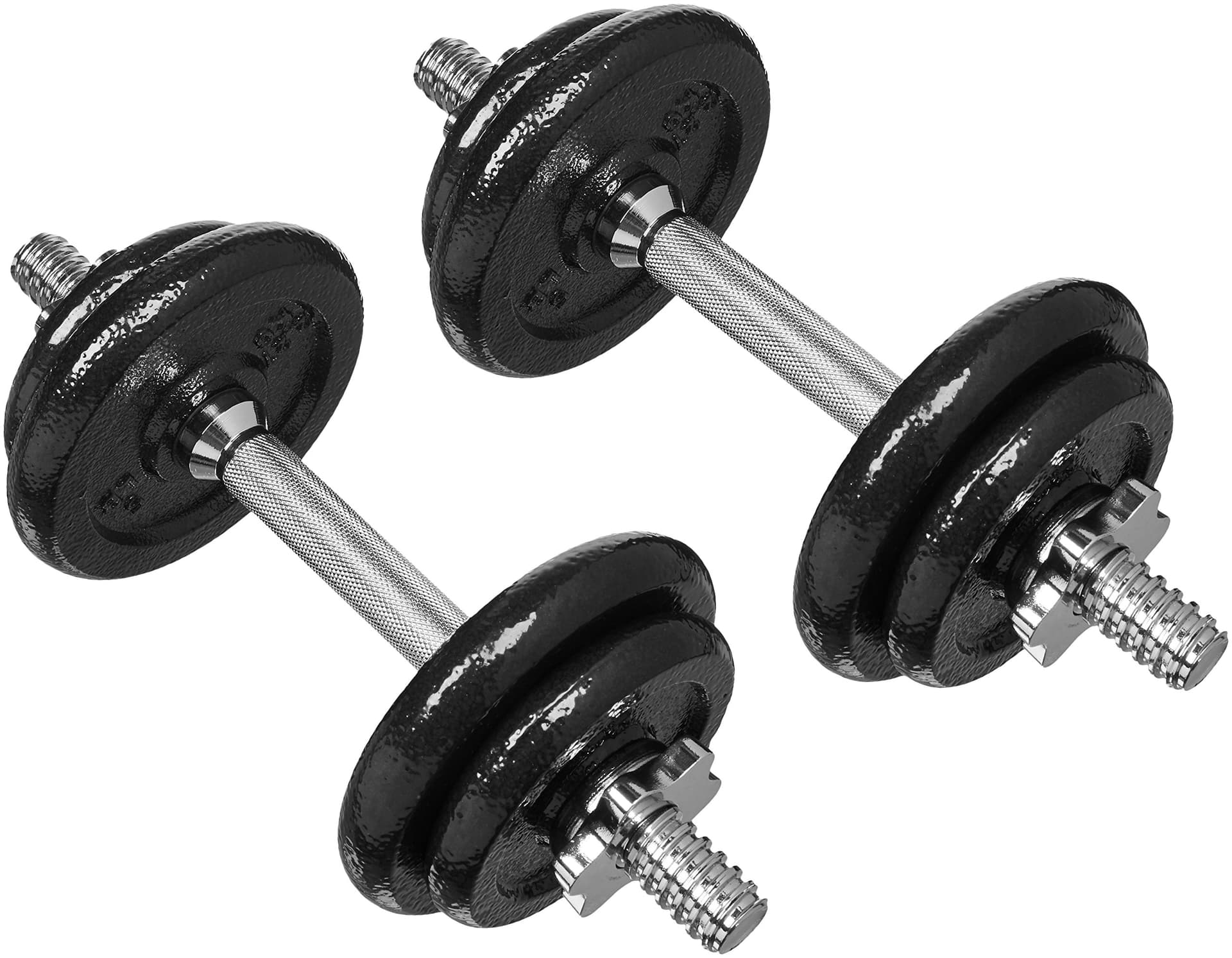 Amazon Basics Adjustable Dumbbell Hand Weight Set with