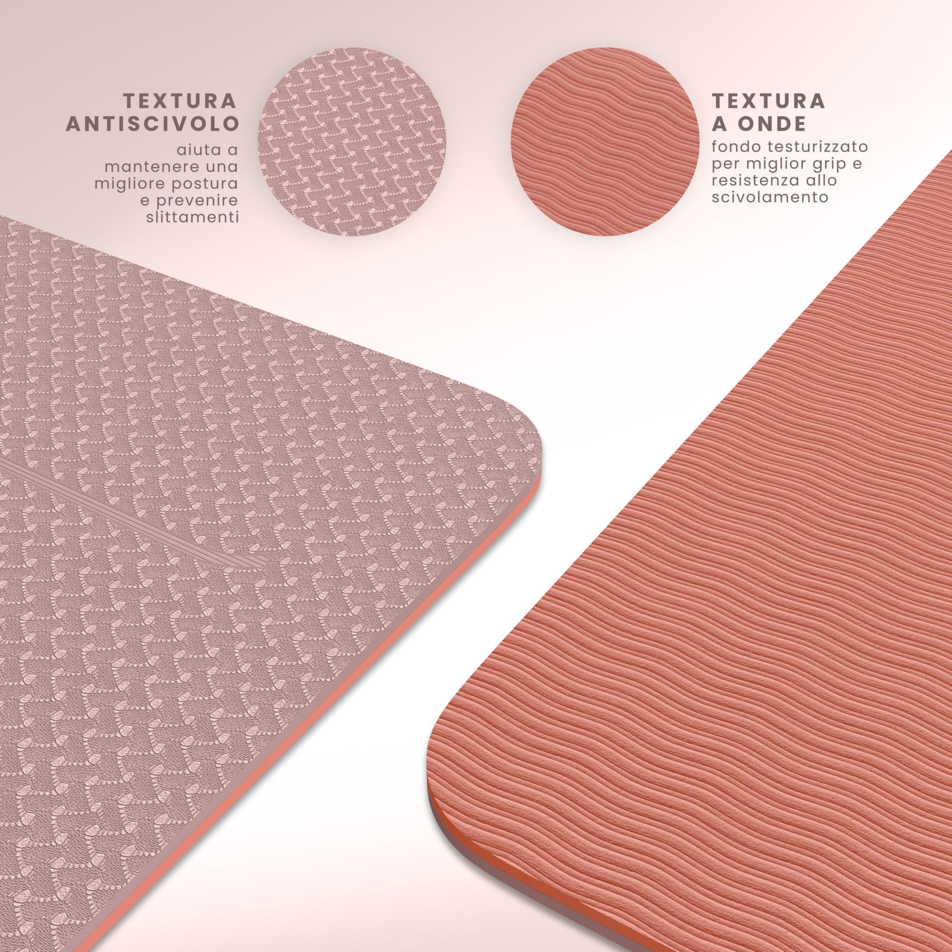 Yogii Tapis de Yoga 6 mm Antidérapant – Bild 3