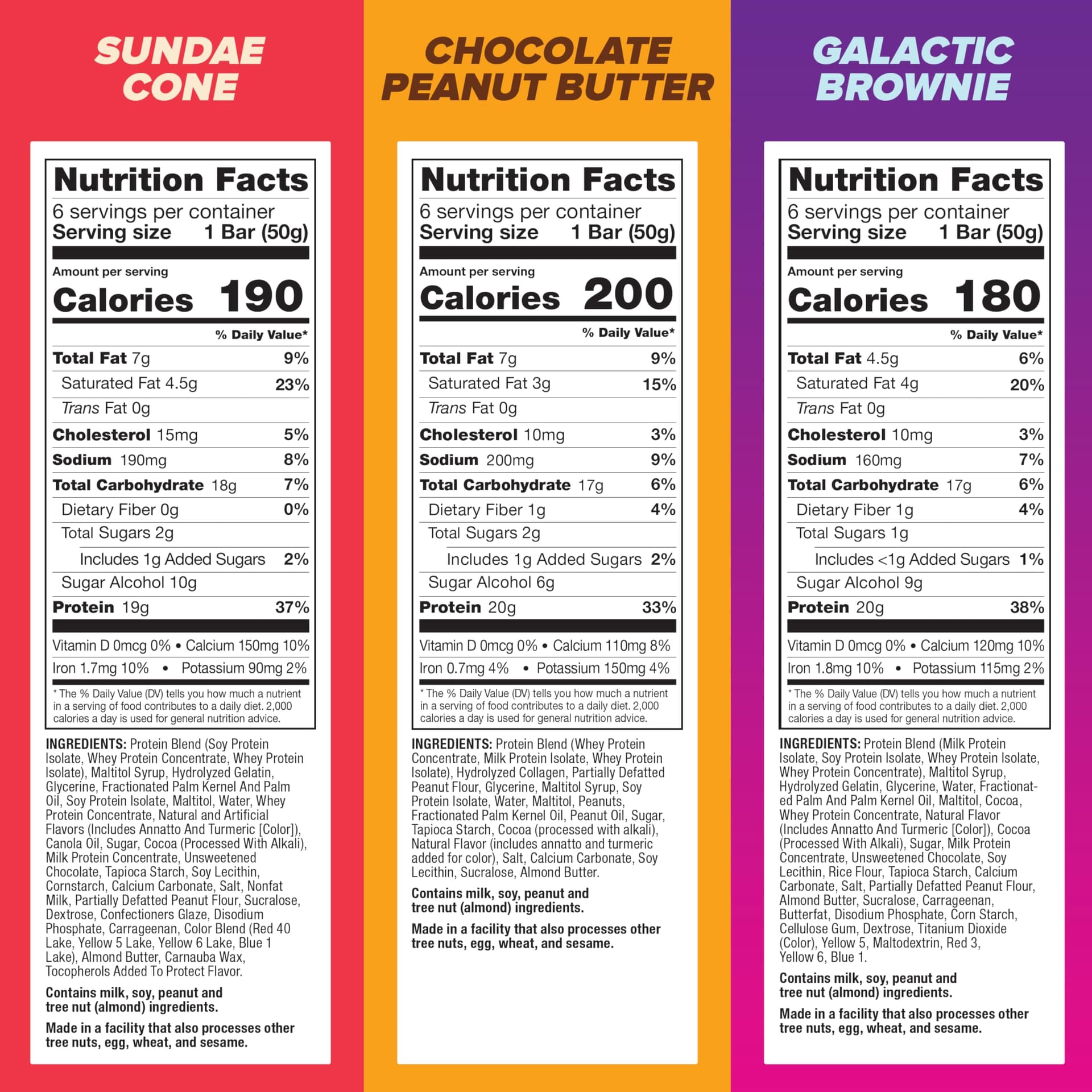 Pure Protein New Variety Pack Protein Bars – 20g – Bild 4