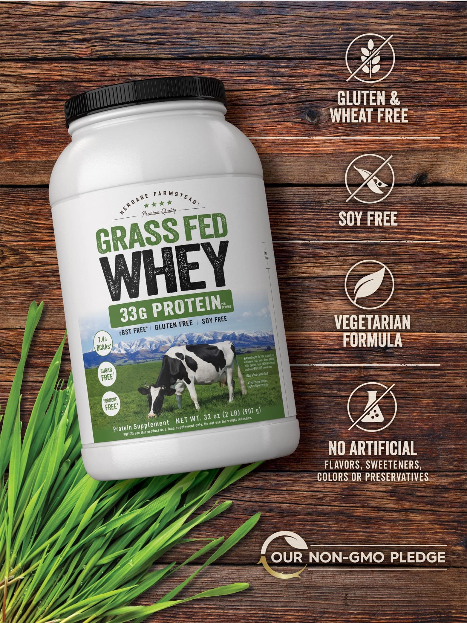 Carlyle Grass Fed Whey Protein Powder | 2lb – Bild 5