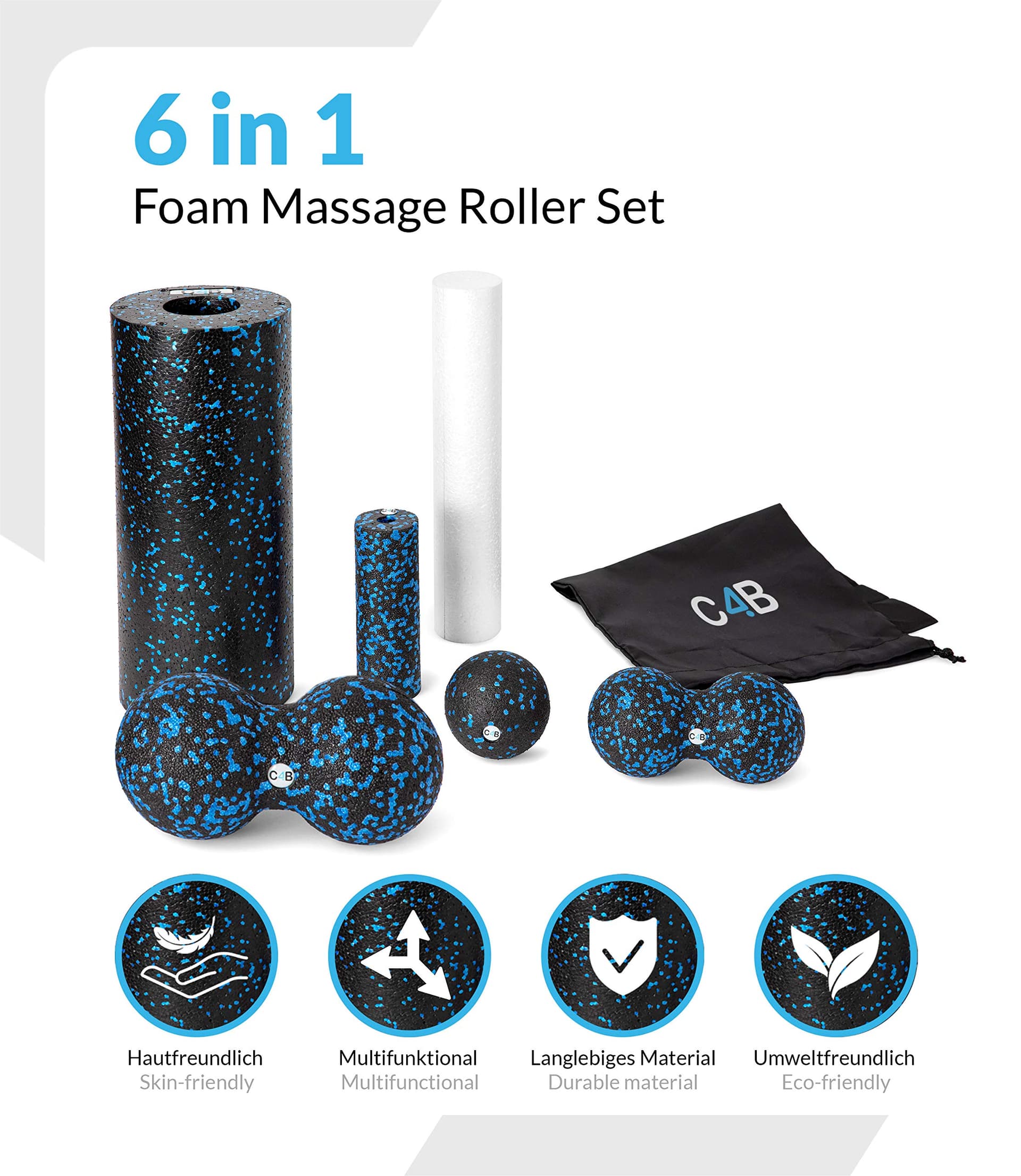 CLUB4BRANDS C4B EPP Massageroller – Bild 2