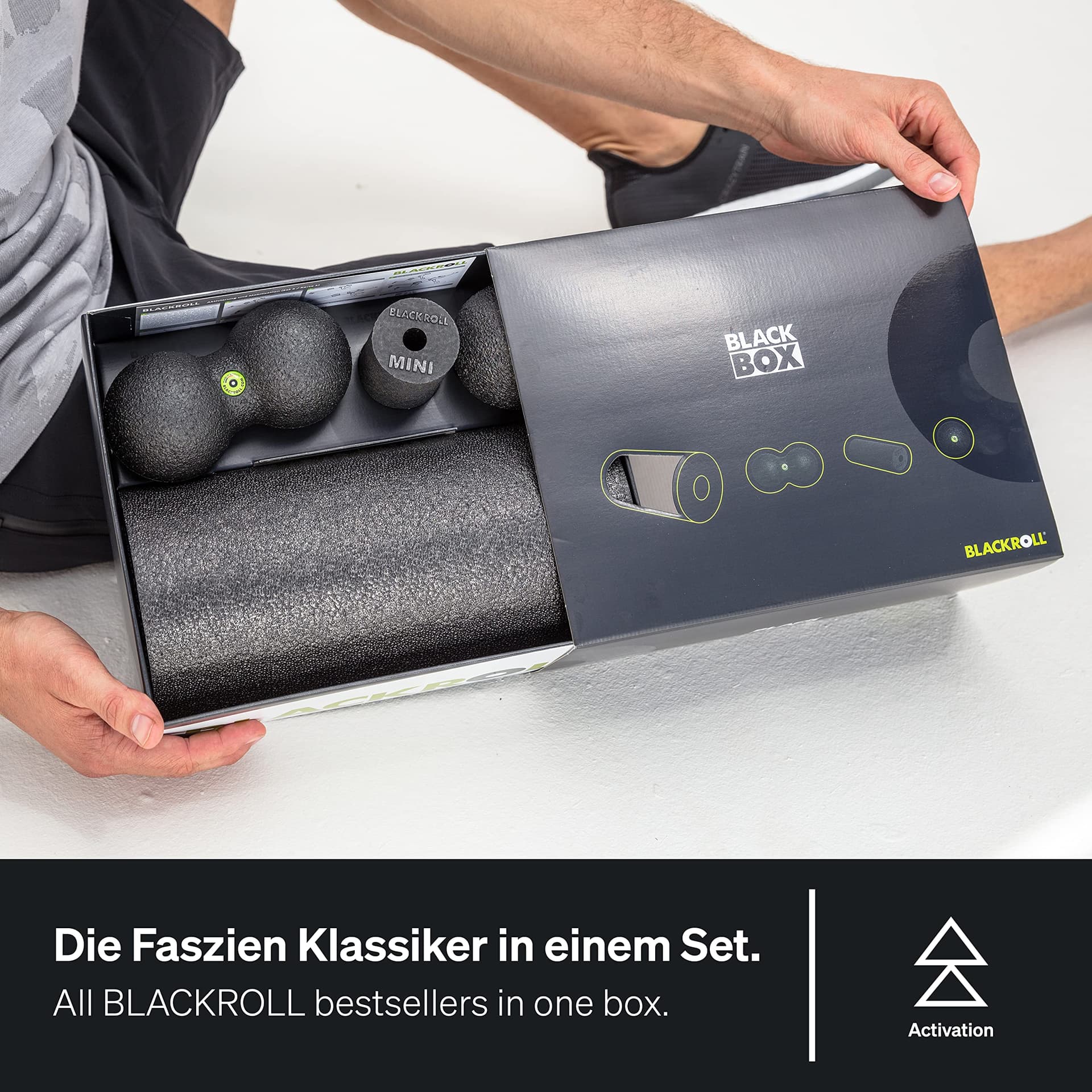 BLACKROLL ® BLACKBOX Faszienrollen für die Selbstmassage: – Bild 3