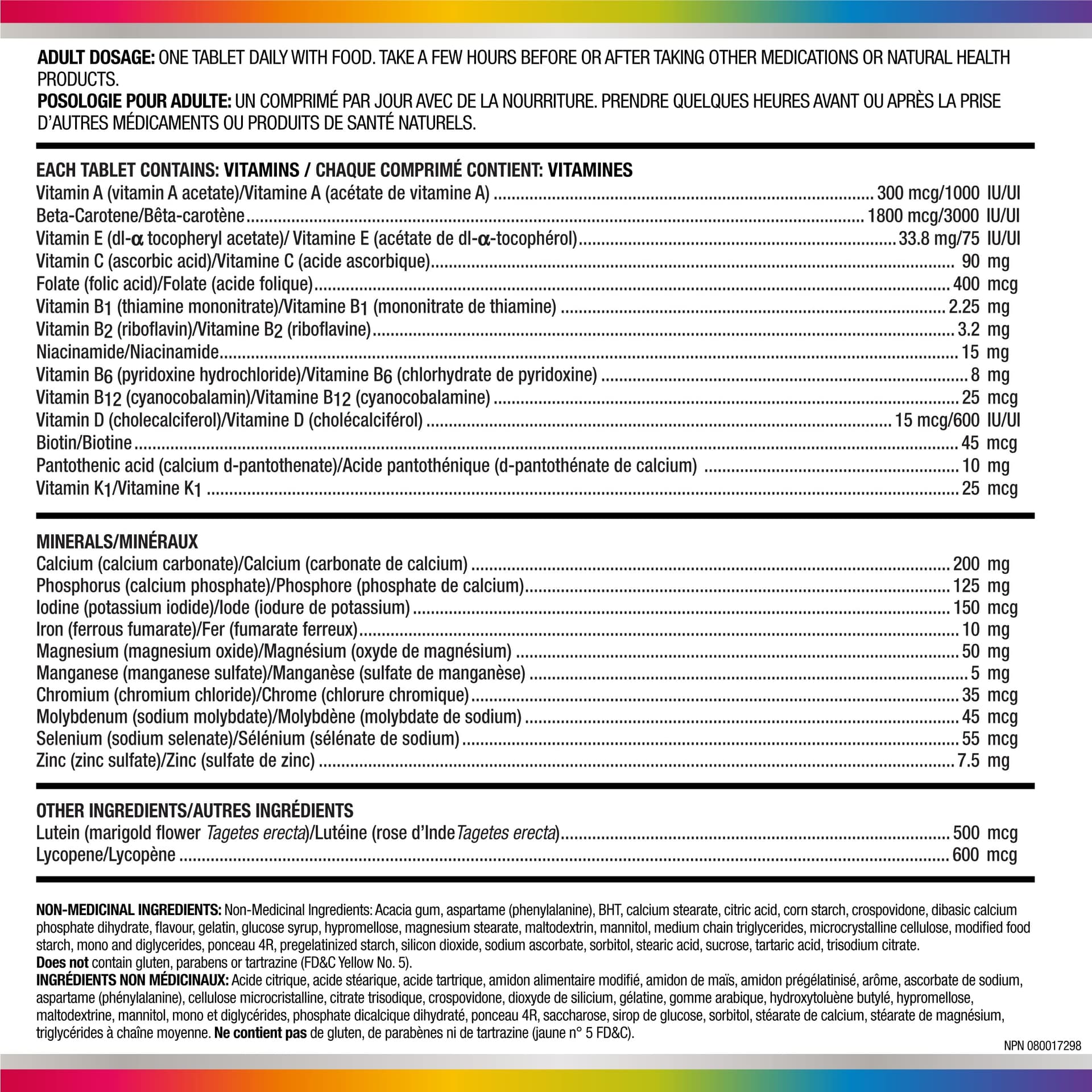 Centrum Adult Select Essentials Multivitamins for Men & – Bild 2