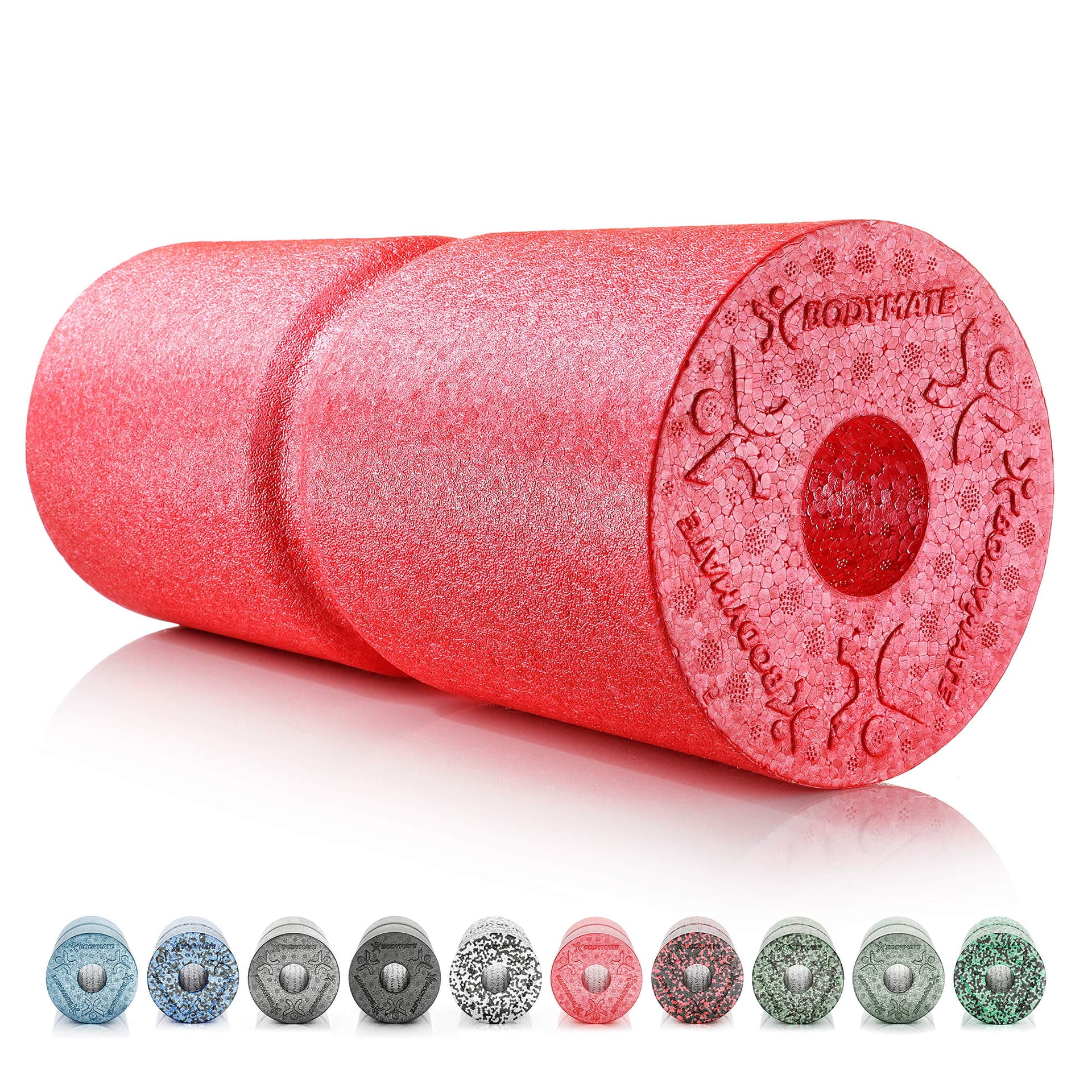 BODYMATE Foam Roller CARE Medium Hard 35 x 14 cm for Spine