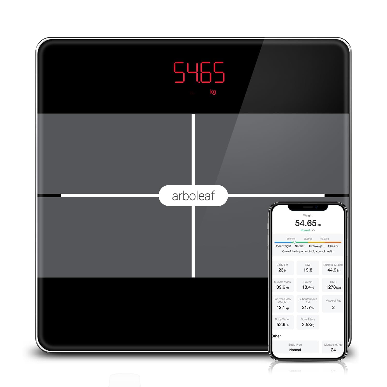 arboleaf arboleaf Weighing Scale for Body Weight