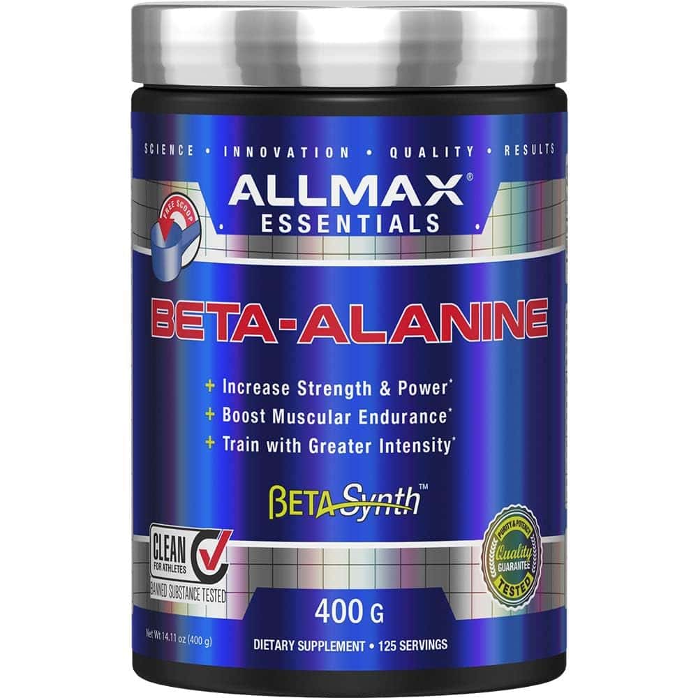 ALLMAX Nutrition Beta-Alanine Powder, Performance Enhancer for Strength & Endurance, 400g