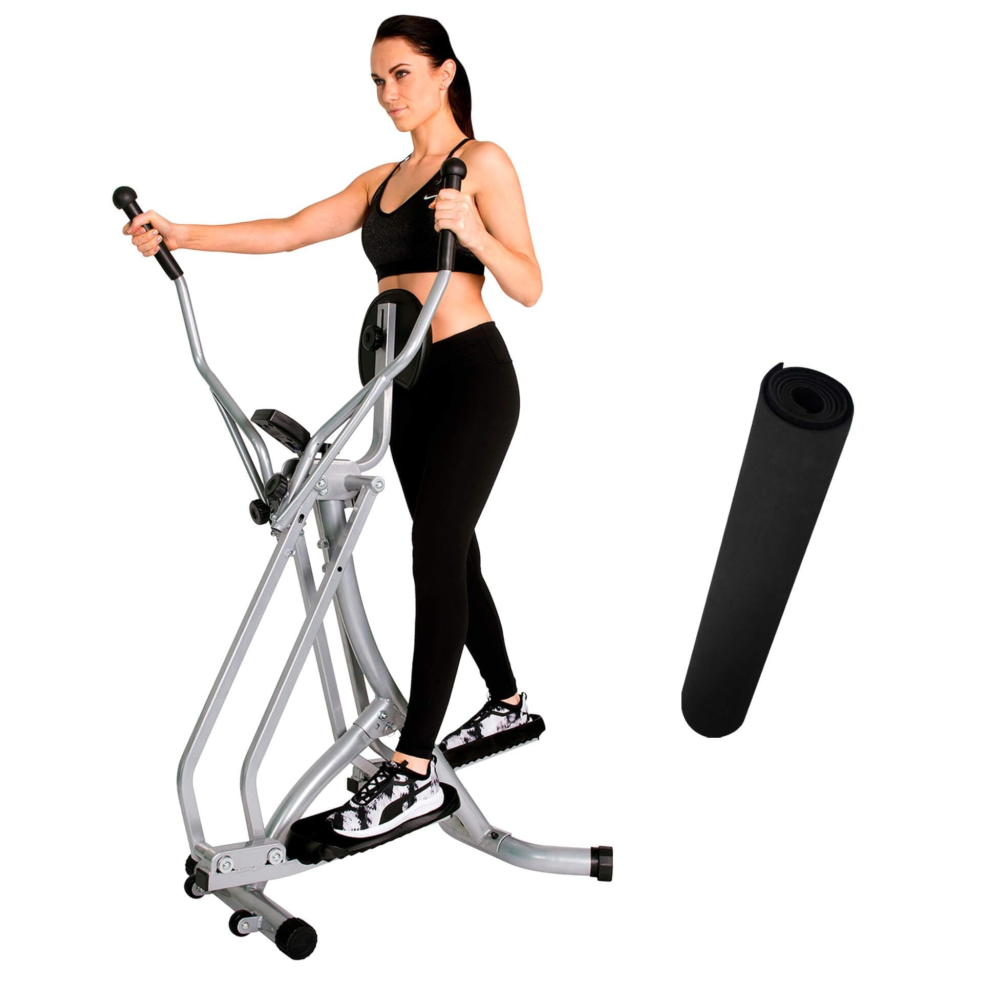 CHRISTOPEIT SPORT GERMANY Christopeit Crosstrainer Walker klappbar, Ellipsentrainer für Zuhause, bis 100kg