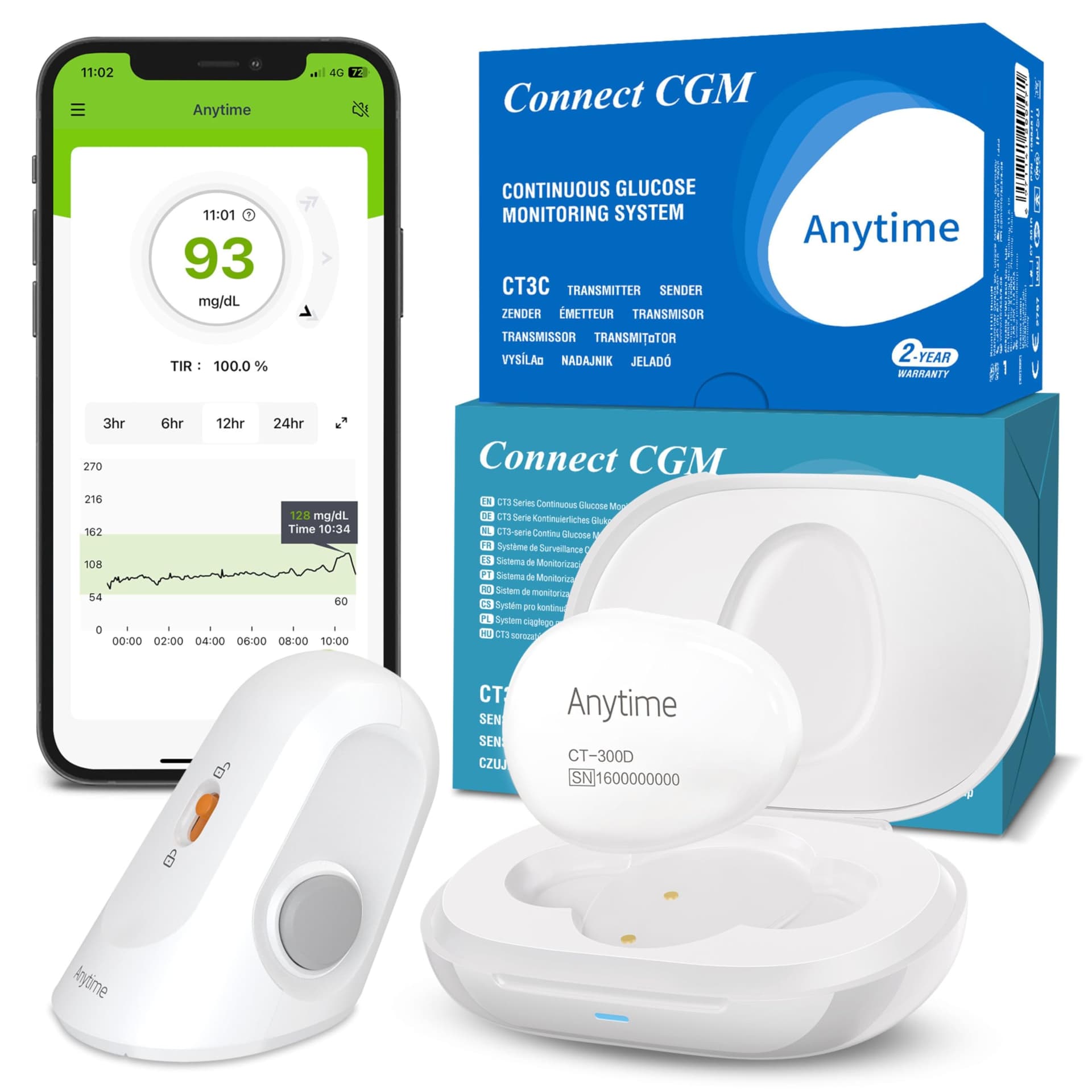 FORA Connect Glukose-Monitoring