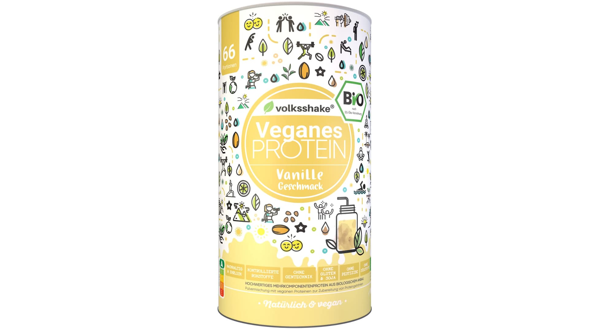 Volksshake Veganes Protein