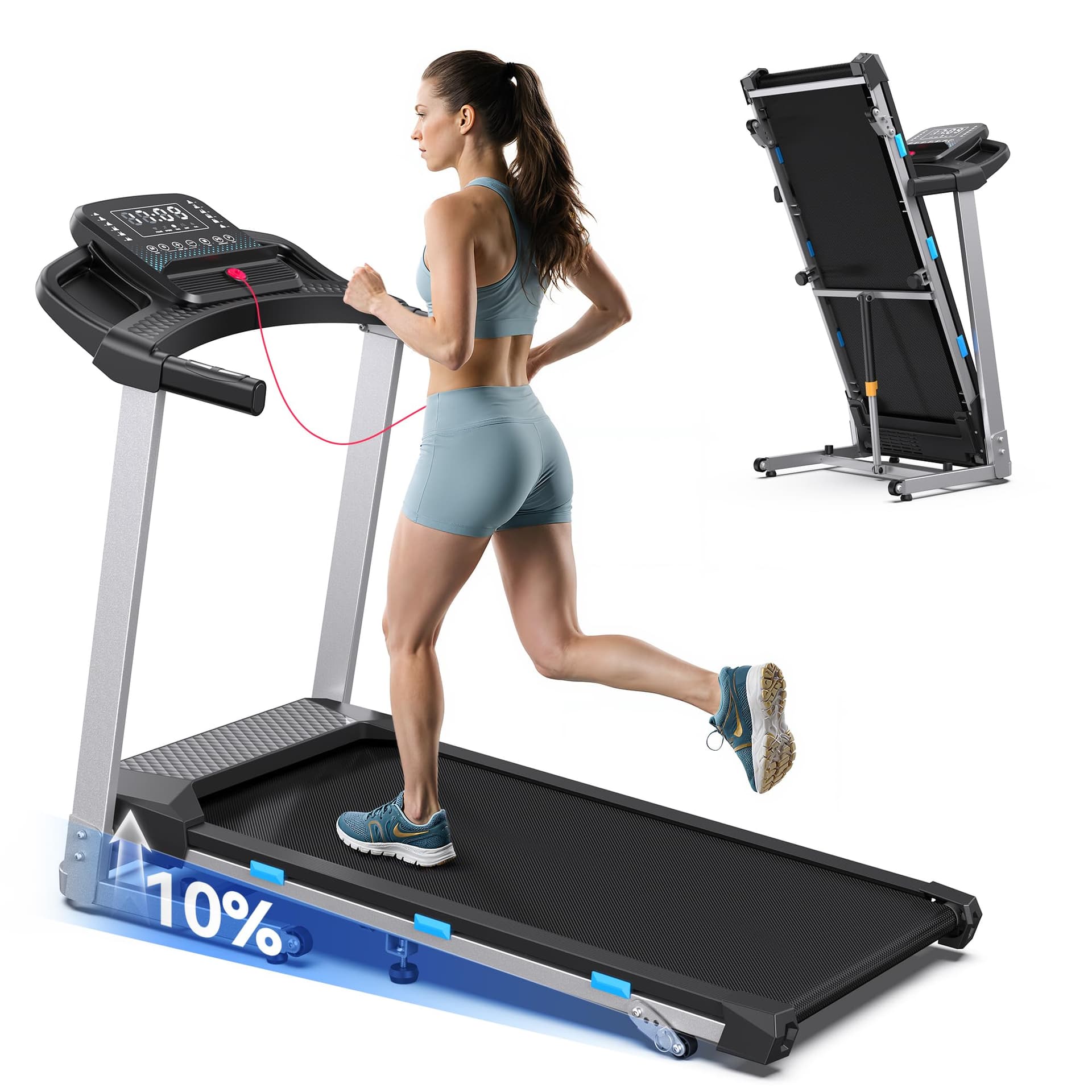 Cardirun Laufband für Zuhause Klappbar